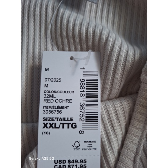 The Childrens Place Girls Christmas Long Sleeve Plaid Ribbed Drop Waist Dress 16 - Picture 9 of 9